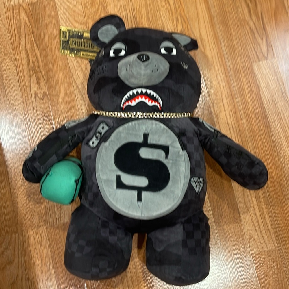 Sprayground bear backpack